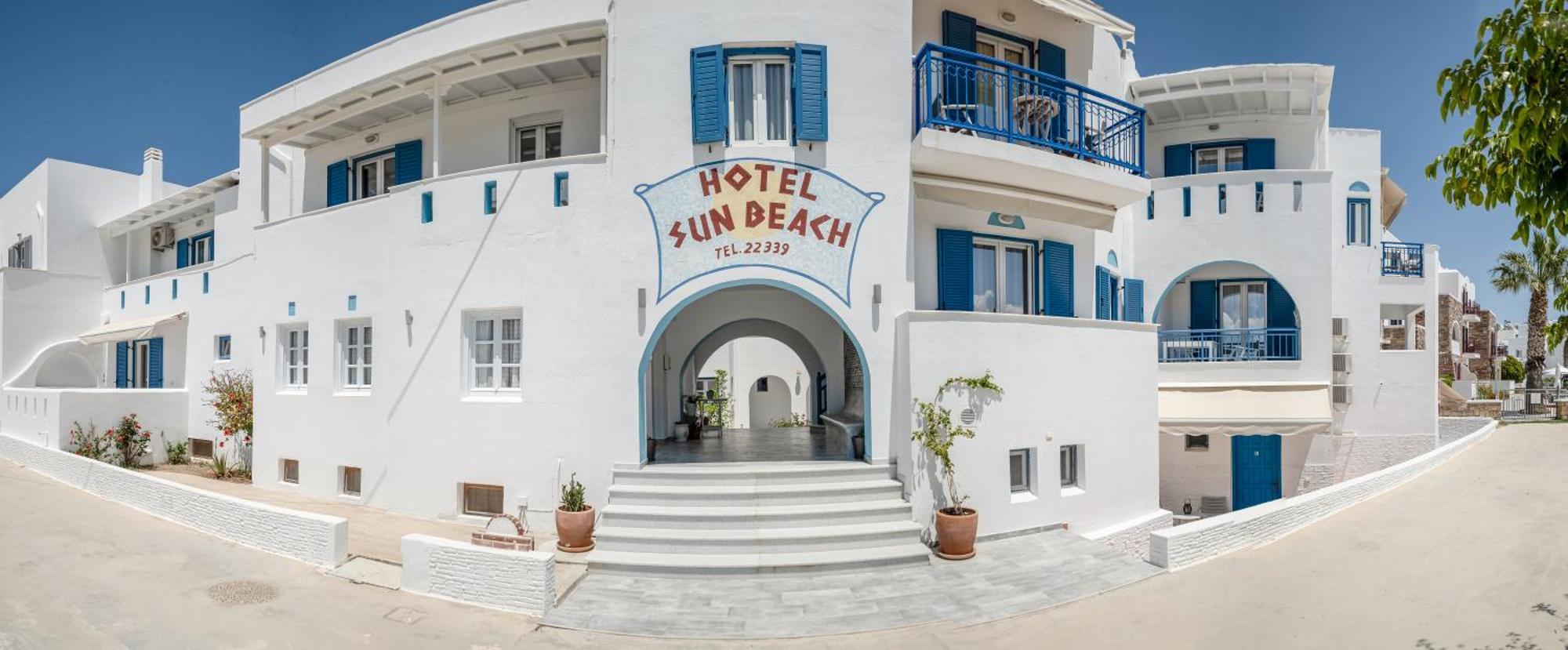 Sun Beach Hotel Naxos City Exterior photo