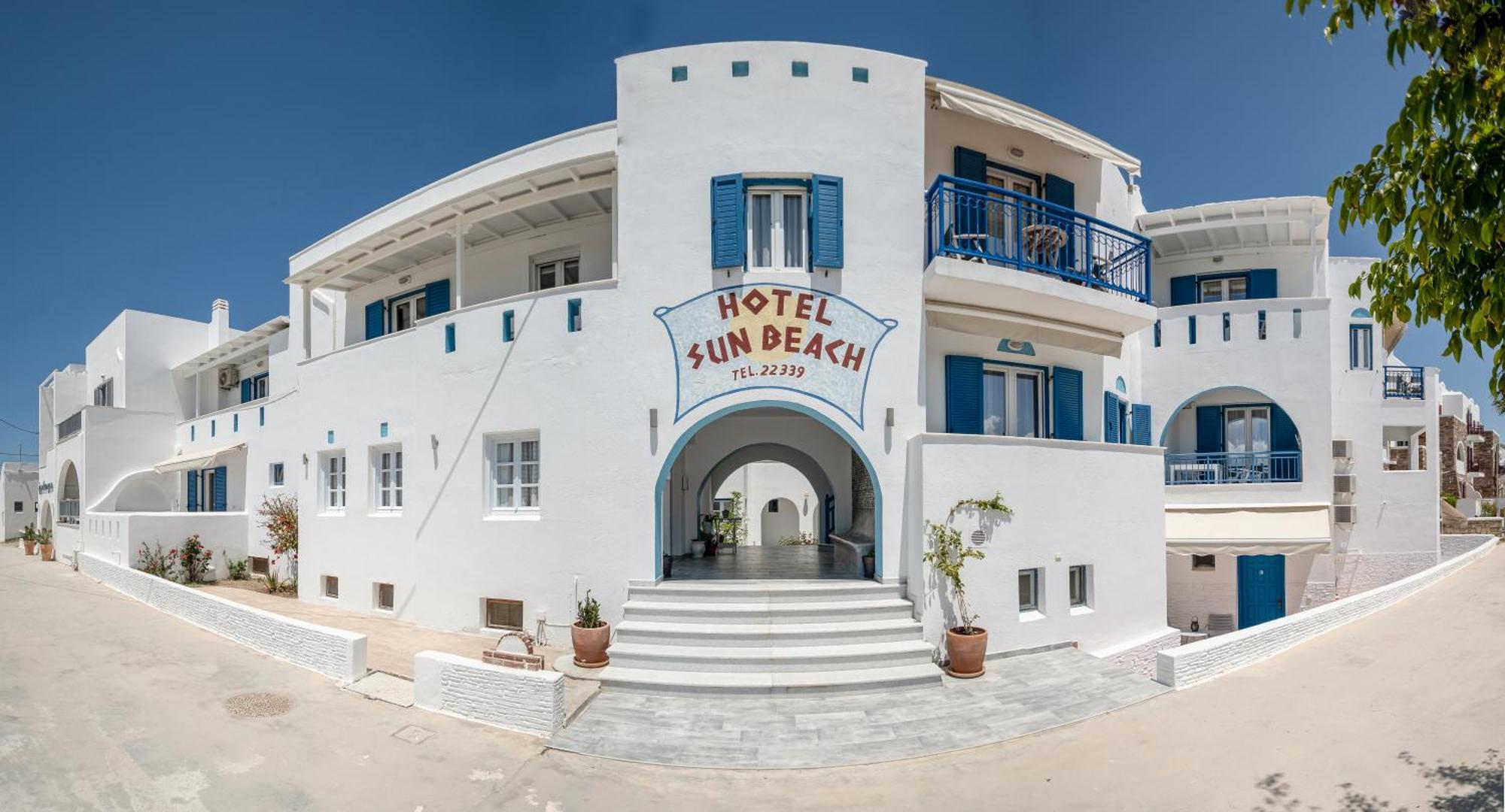 Sun Beach Hotel Naxos City Exterior photo