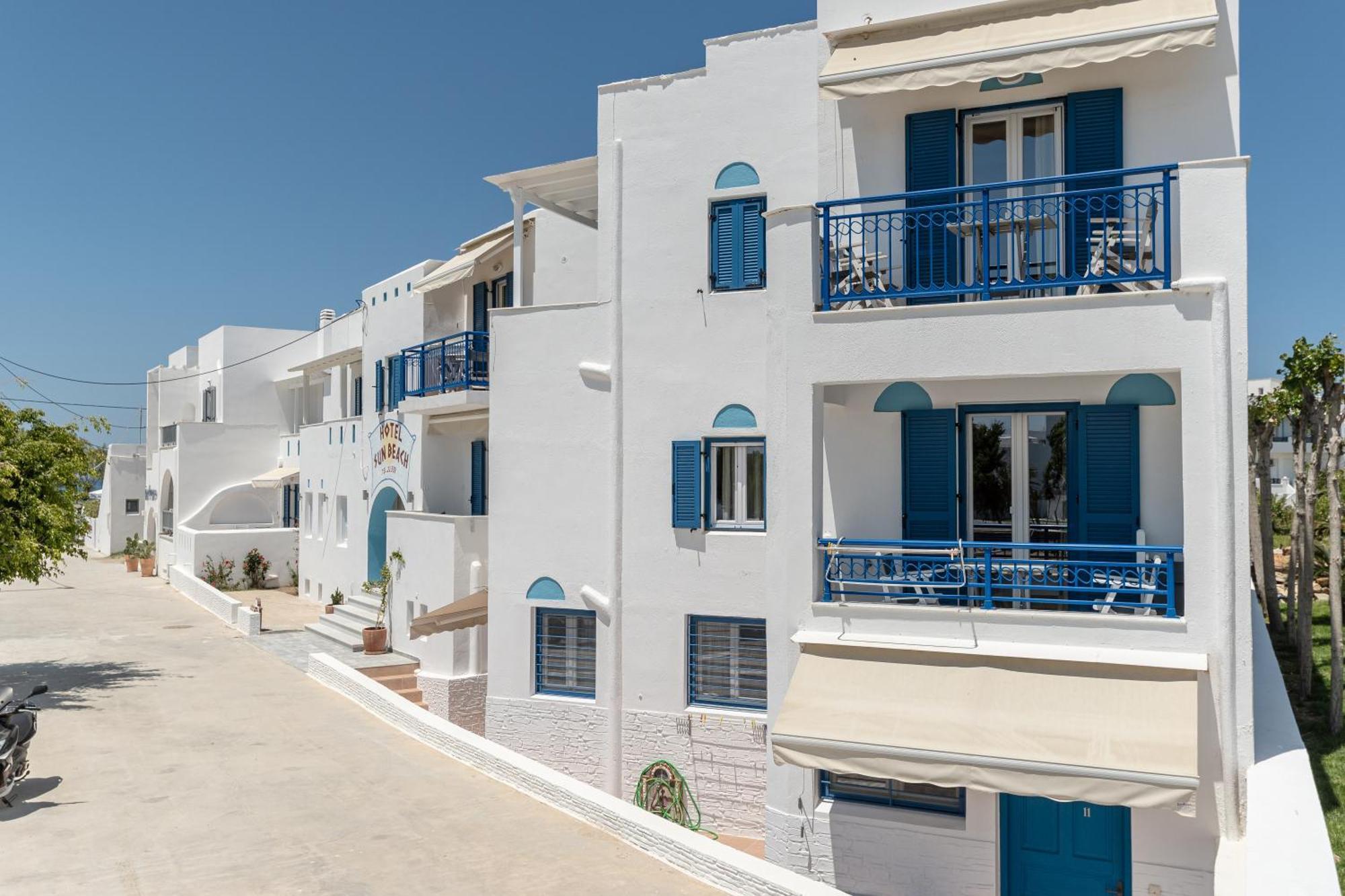 Sun Beach Hotel Naxos City Exterior photo