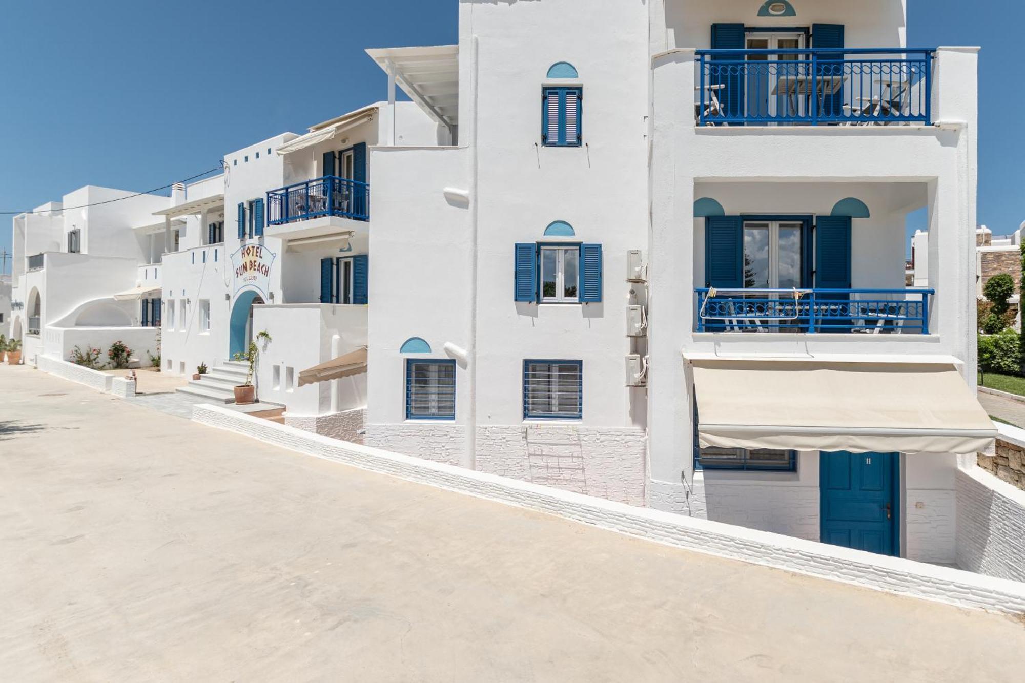 Sun Beach Hotel Naxos City Exterior photo